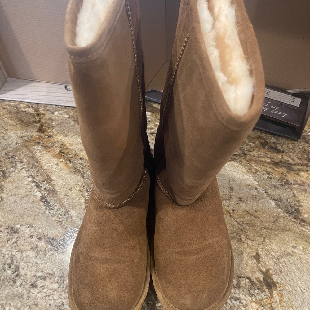 Bearpaw Brown Suede Boots - Picture 3 of 8